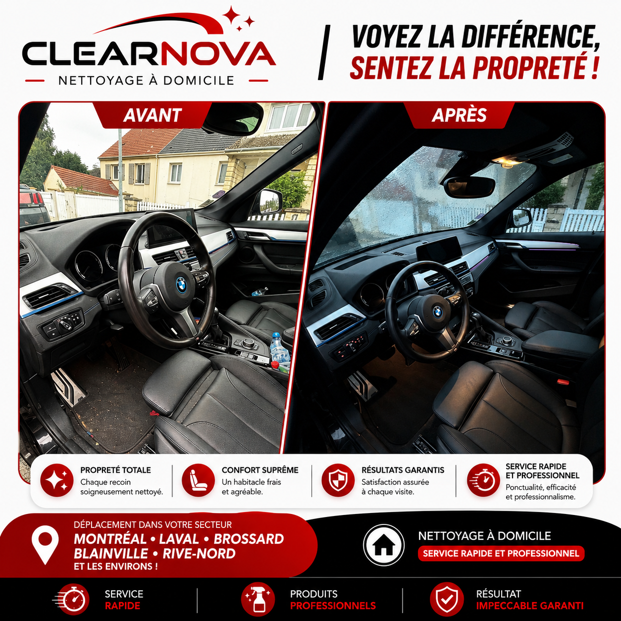 Nettoyage Professionnel de Canapés & Sofas
